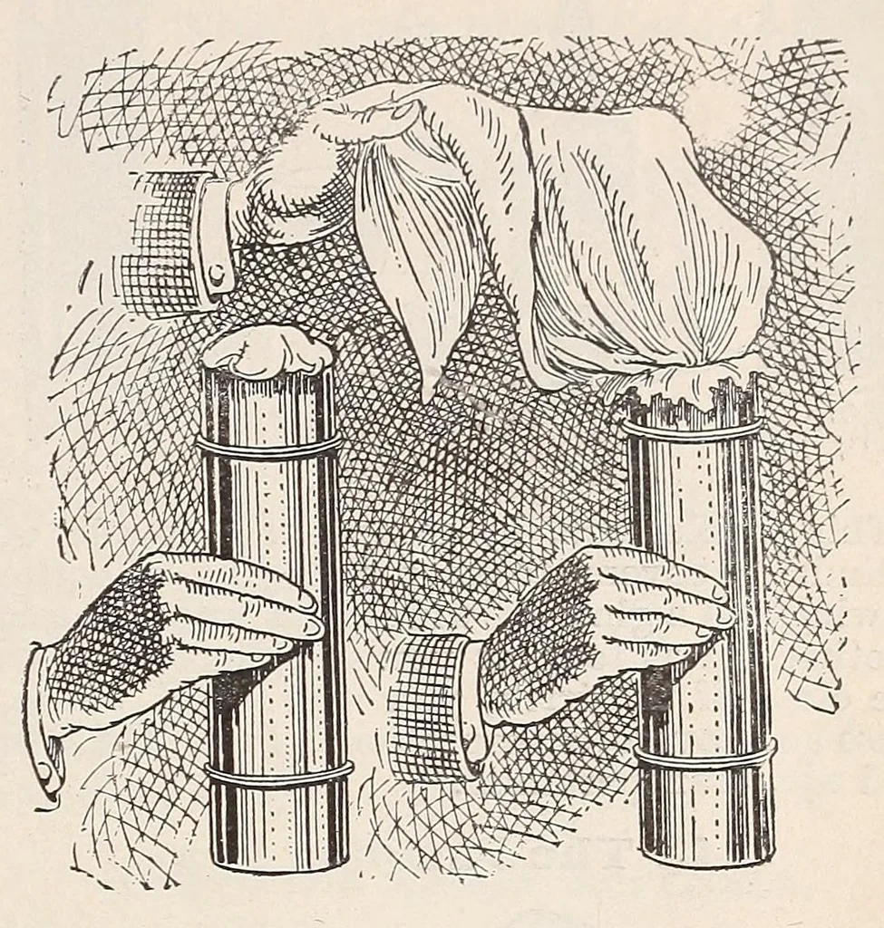 An illustration from The crest magician, 1907, leaf 21