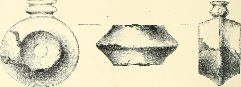 An illustration from Cretan pictographs and prae-Phoenician script. With an account of a sepulchral deposit at Hagios Onuphrios near Phaestos in its relation primitive Cretan and Aegean culture, 1895, leaf 123