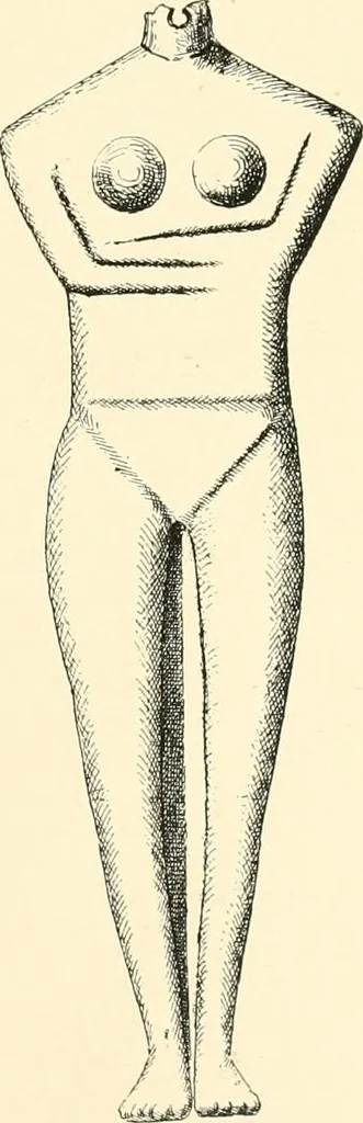 An illustration from Cretan pictographs and prae-Phoenician script. With an account of a sepulchral deposit at Hagios Onuphrios near Phaestos in its relation primitive Cretan and Aegean culture, 1895, leaf 138