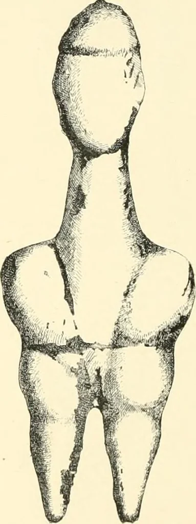An illustration from Cretan pictographs and prae-Phoenician script. With an account of a sepulchral deposit at Hagios Onuphrios near Phaestos in its relation primitive Cretan and Aegean culture, 1895, leaf 141