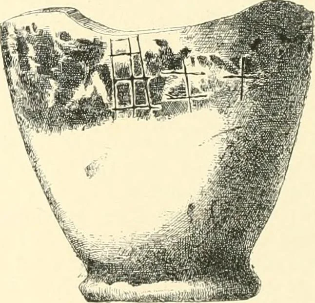An illustration from Cretan pictographs and prae-Phoenician script. With an account of a sepulchral deposit at Hagios Onuphrios near Phaestos in its relation primitive Cretan and Aegean culture, 1895, leaf 21
