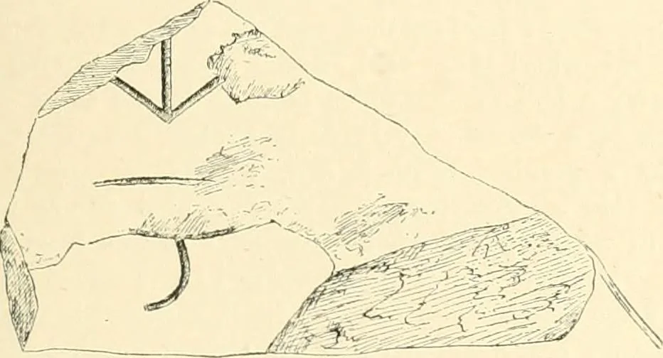 An illustration from Cretan pictographs and prae-Phoenician script. With an account of a sepulchral deposit at Hagios Onuphrios near Phaestos in its relation primitive Cretan and Aegean culture, 1895, leaf 26