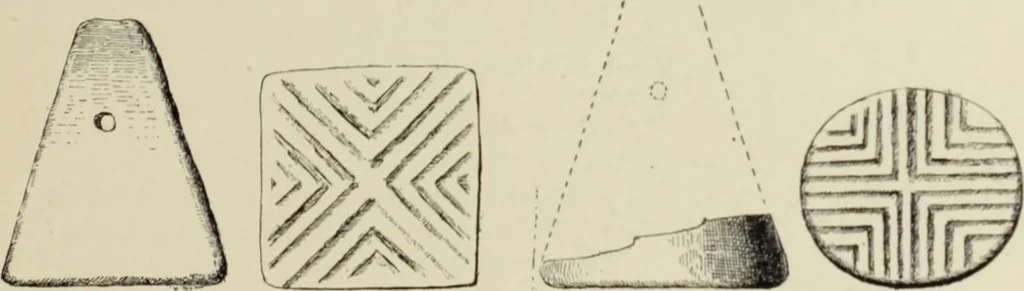 An illustration from Cretan pictographs and prae-Phoenician script : with an account of a sepulchral deposit at Hagios Onuphrios near Phaestos in its relation to primitive Cretan and Aegean culture, 1895, leaf 120