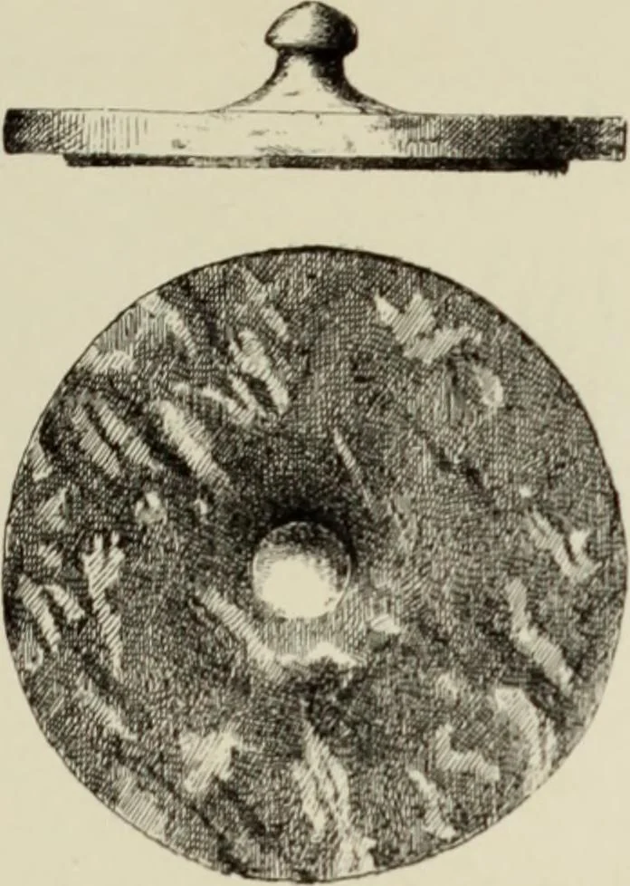 An illustration from Cretan pictographs and prae-Phoenician script : with an account of a sepulchral deposit at Hagios Onuphrios near Phaestos in its relation to primitive Cretan and Aegean culture, 1895, leaf 134