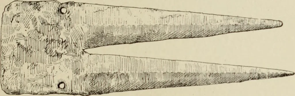 An illustration from Cretan pictographs and prae-Phoenician script : with an account of a sepulchral deposit at Hagios Onuphrios near Phaestos in its relation to primitive Cretan and Aegean culture, 1895, leaf 148