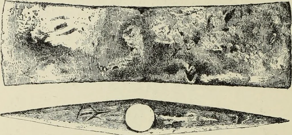 An illustration from Cretan pictographs and prae-Phoenician script : with an account of a sepulchral deposit at Hagios Onuphrios near Phaestos in its relation to primitive Cretan and Aegean culture, 1895, leaf 23