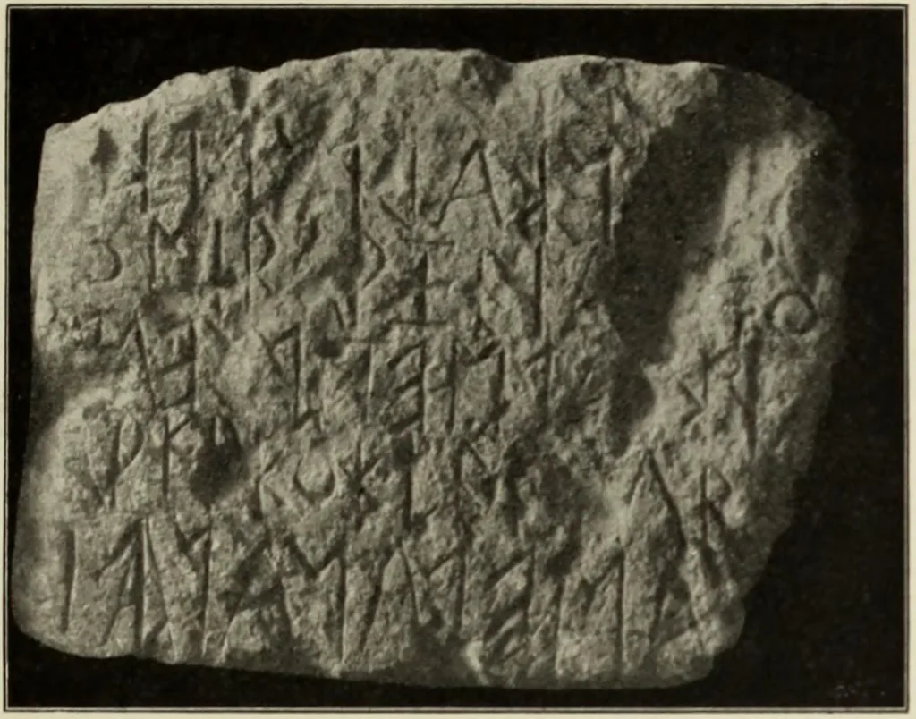 An illustration from Cretan pictographs and prae-Phoenician script : with an account of a sepulchral deposit at Hagios Onuphrios near Phaestos in its relation to primitive Cretan and Aegean culture, 1895, leaf 98