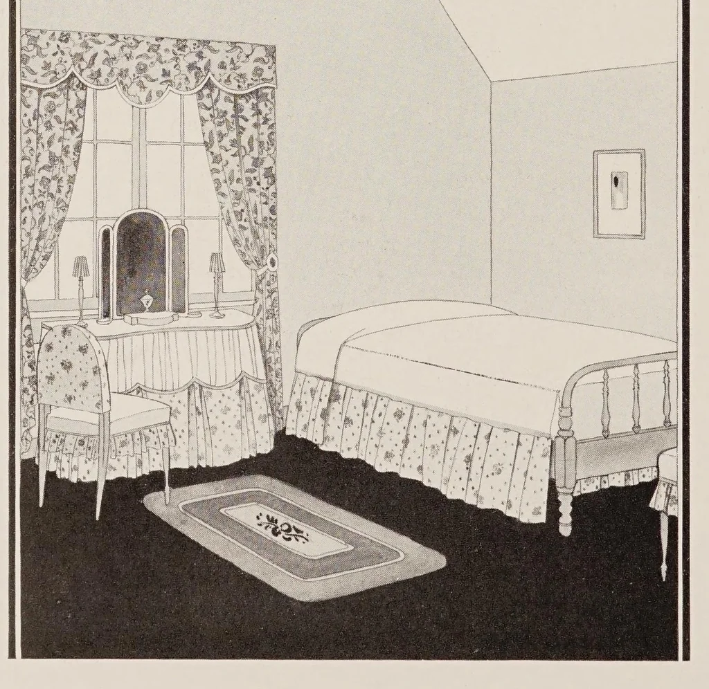 An illustration from Cretonnes and their decorative uses, 1930, leaf 18