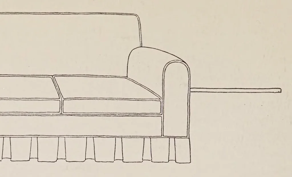 An illustration from Cretonnes and their decorative uses, 1930, leaf 26