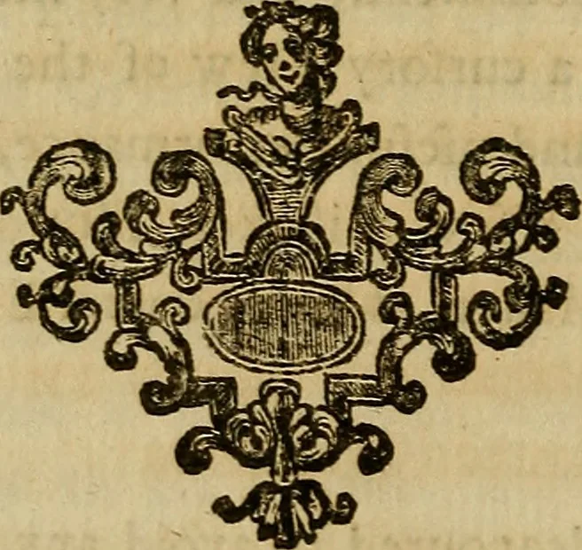 An illustration from A critical examination of those two paintings on the cieling [sic] of the banqueting-house at Whitehall : in which architecture is introduced, so far as relates to the perspective : together with the discussion of a question, which has been the subject of debate among painters : written many years since, but now first published, 1754, leaf 15