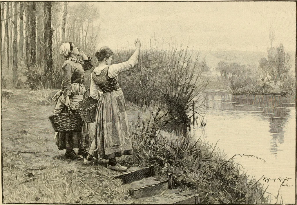 An illustration from Art and criticism : monographs and studies, 1892, leaf 136