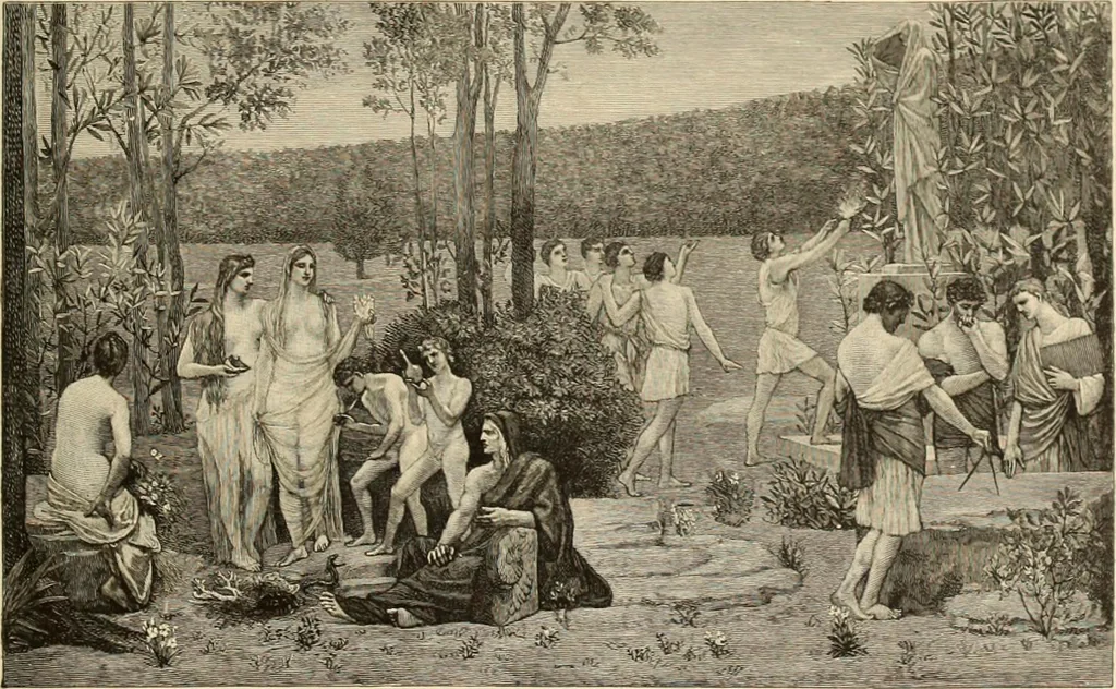 An illustration from Art and criticism : monographs and studies, 1892, leaf 54