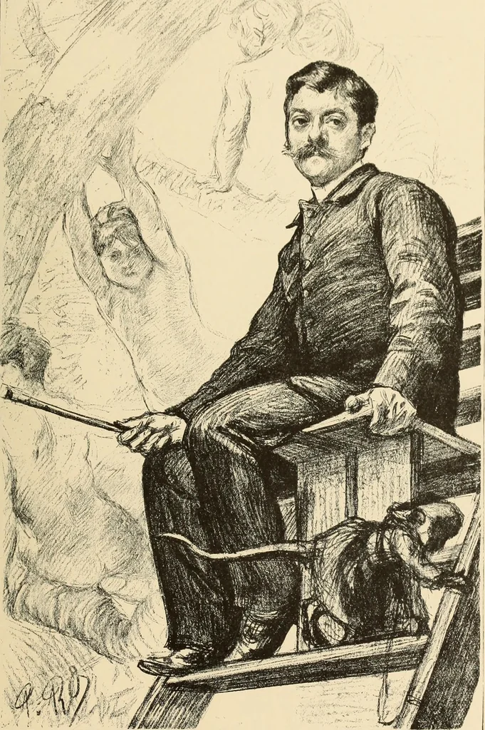 An illustration from Art and criticism : monographs and studies, 1892, leaf 78