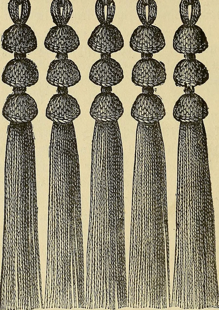 An illustration from Crochet series. No. 1-5, 1883, leaf 147