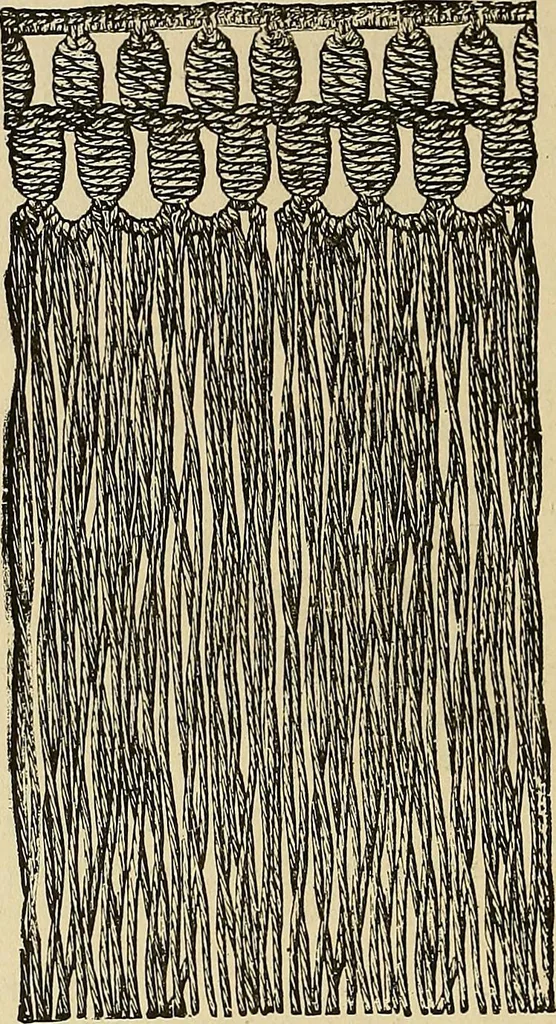 An illustration from Crochet series. No. 1-5, 1883, leaf 155