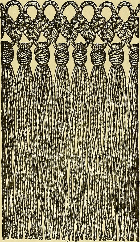 An illustration from Crochet series. No. 1-5, 1883, leaf 156