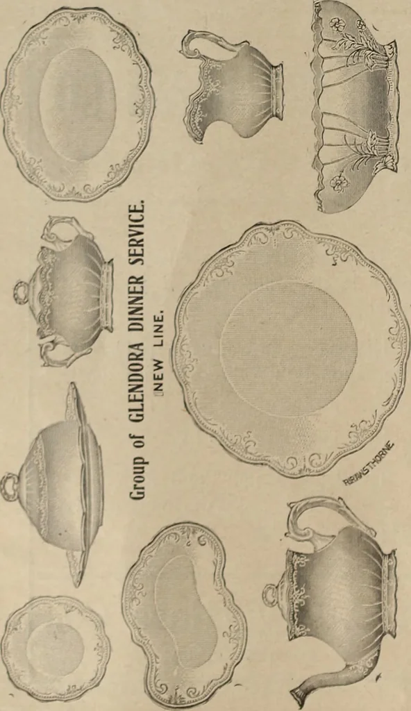 An illustration from Crockery & glass journal, 1875, leaf 103