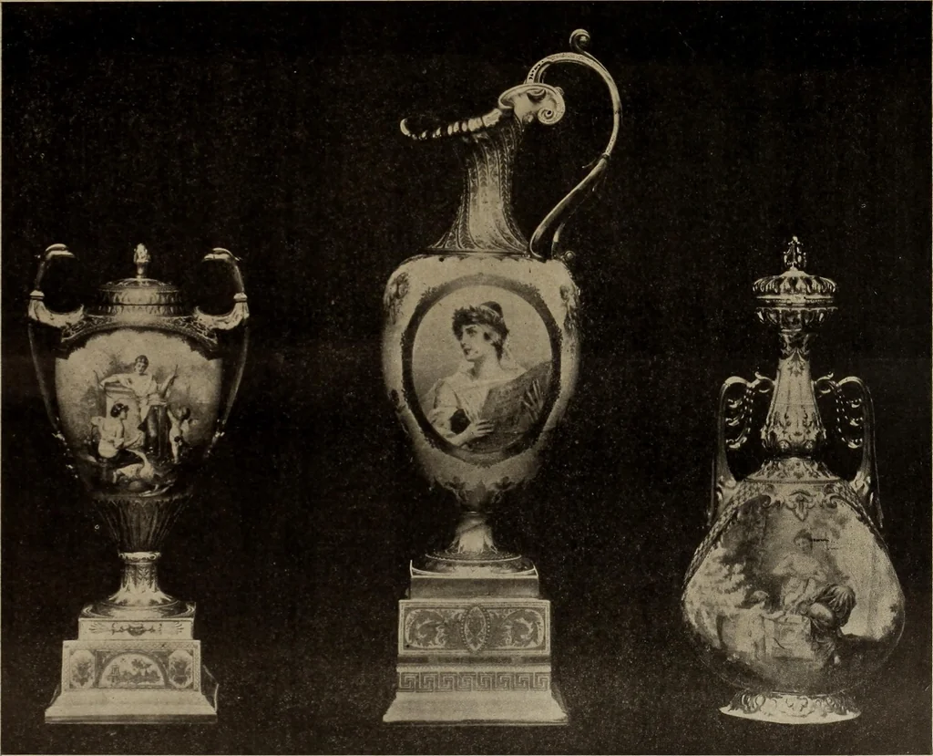 An illustration from Crockery & glass journal, 1875, leaf 124