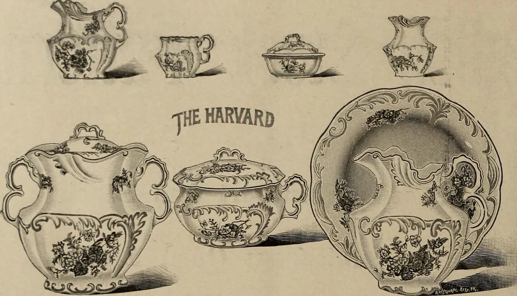 An illustration from Crockery & glass journal, 1875, leaf 177