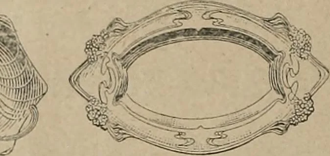 An illustration from Crockery & glass journal, 1875, leaf 201