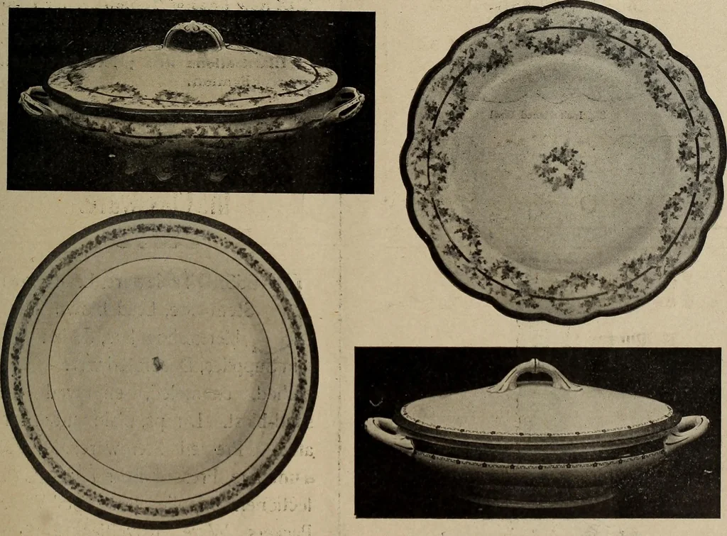 An illustration from Crockery & glass journal, 1875, leaf 208