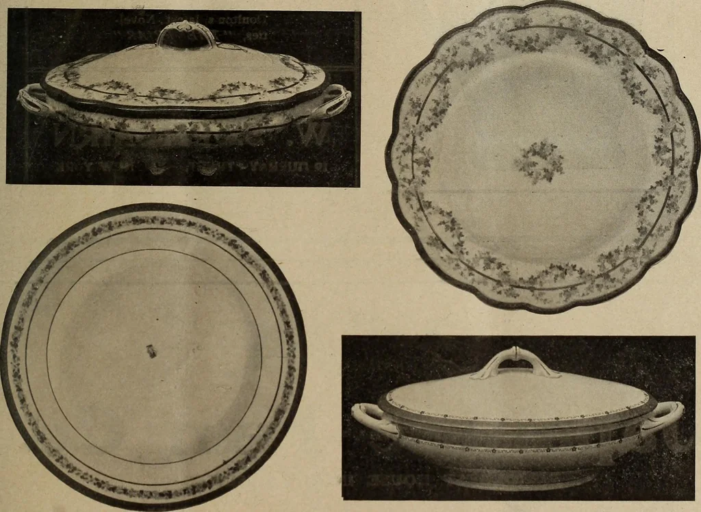 An illustration from Crockery & glass journal, 1875, leaf 234
