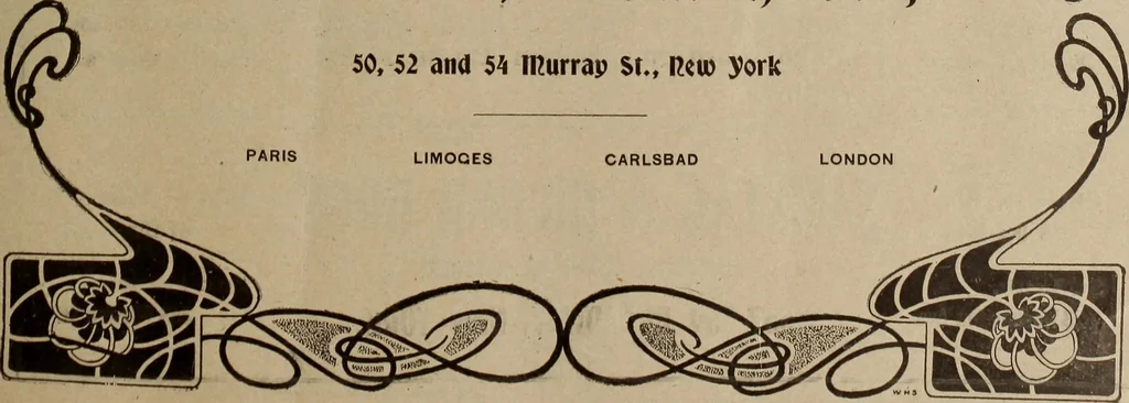 An illustration from Crockery & glass journal, 1875, leaf 284