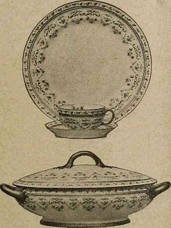 An illustration from Crockery & glass journal, 1875, leaf 286