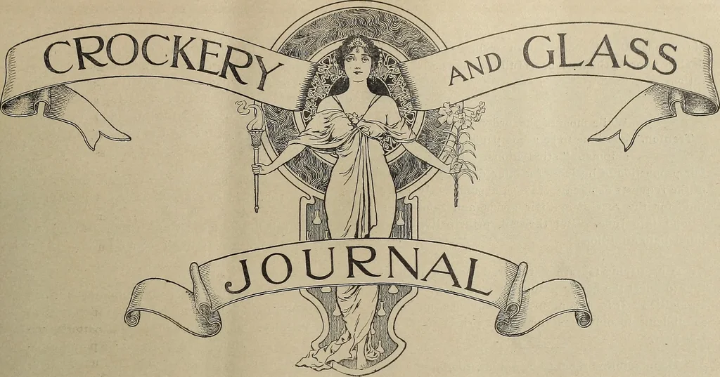 An illustration from Crockery & glass journal, 1875, leaf 290