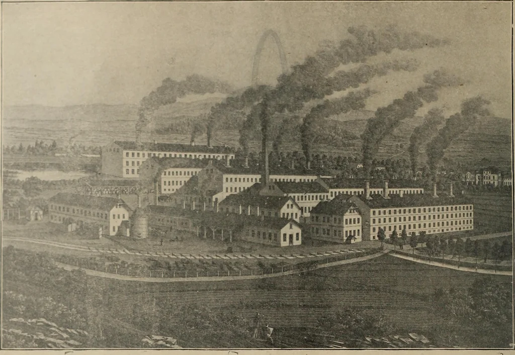 An illustration from Crockery & glass journal, 1875, leaf 309