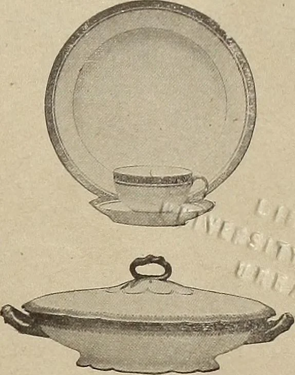 An illustration from Crockery & glass journal, 1875, leaf 314