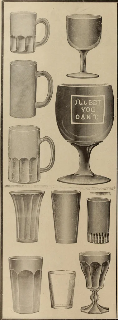 An illustration from Crockery & glass journal, 1875, leaf 317