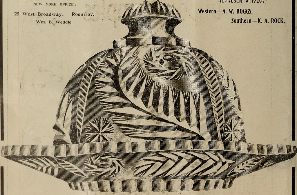An illustration from Crockery & glass journal, 1875, leaf 33