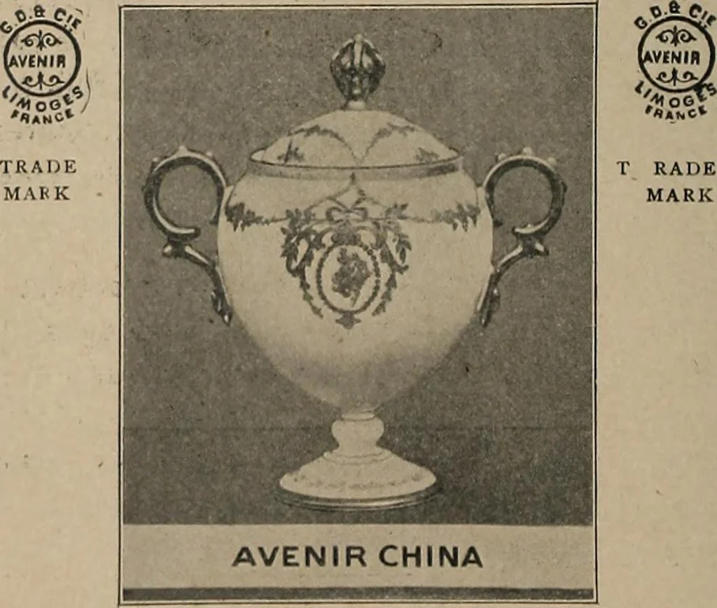 An illustration from Crockery & glass journal, 1875, leaf 333