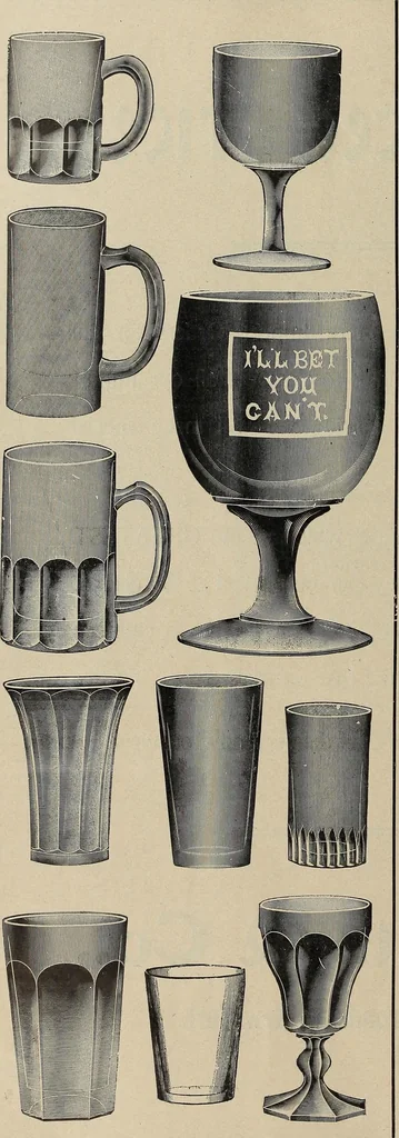 An illustration from Crockery & glass journal, 1875, leaf 393