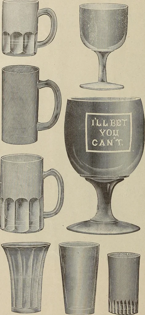 An illustration from Crockery & glass journal, 1875, leaf 415