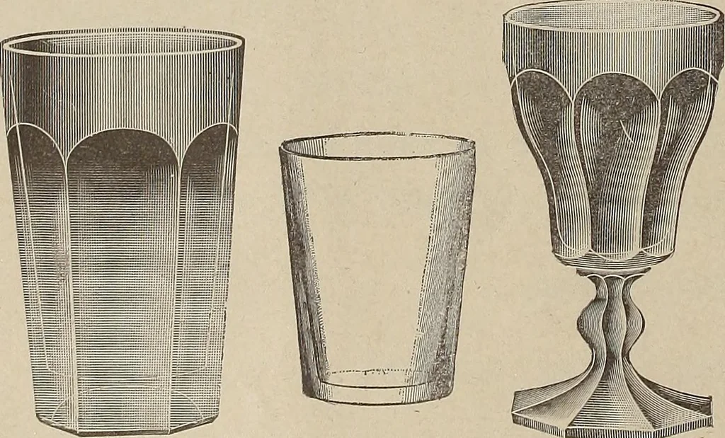 An illustration from Crockery & glass journal, 1875, leaf 415