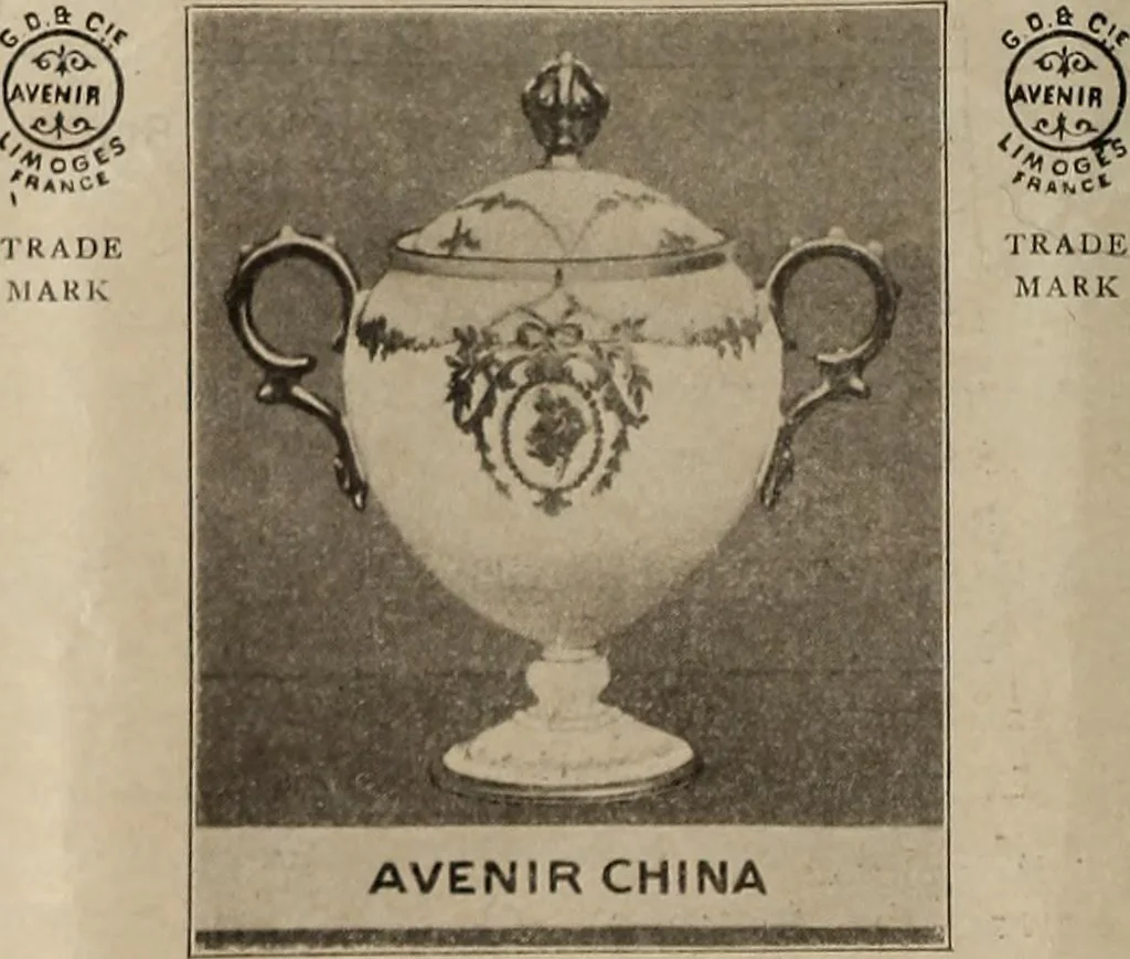 An illustration from Crockery & glass journal, 1875, leaf 49