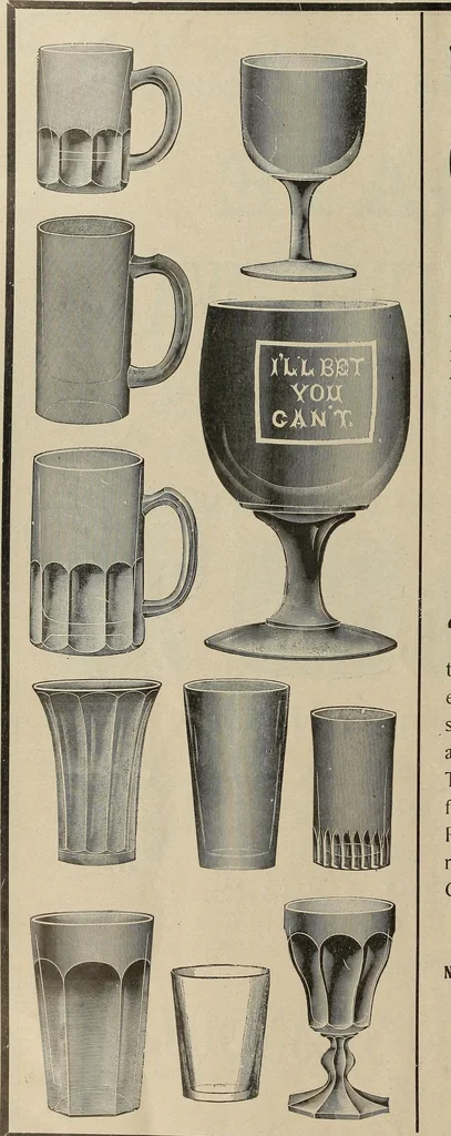 An illustration from Crockery & glass journal, 1875, leaf 495