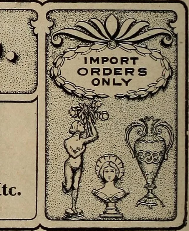An illustration from Crockery & glass journal, 1875, leaf 513