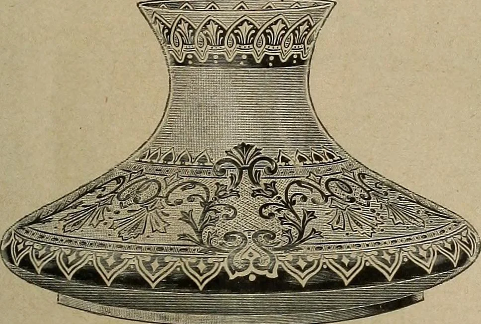 An illustration from Crockery & glass journal, 1875, leaf 578