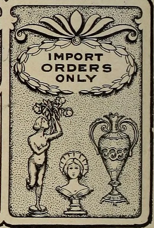 An illustration from Crockery & glass journal, 1875, leaf 601