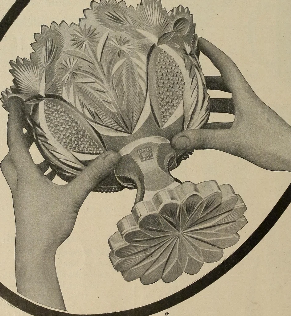 An illustration from Crockery & glass journal, 1875, leaf 605