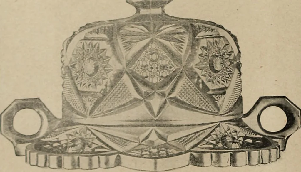 An illustration from Crockery & glass journal, 1875, leaf 85
