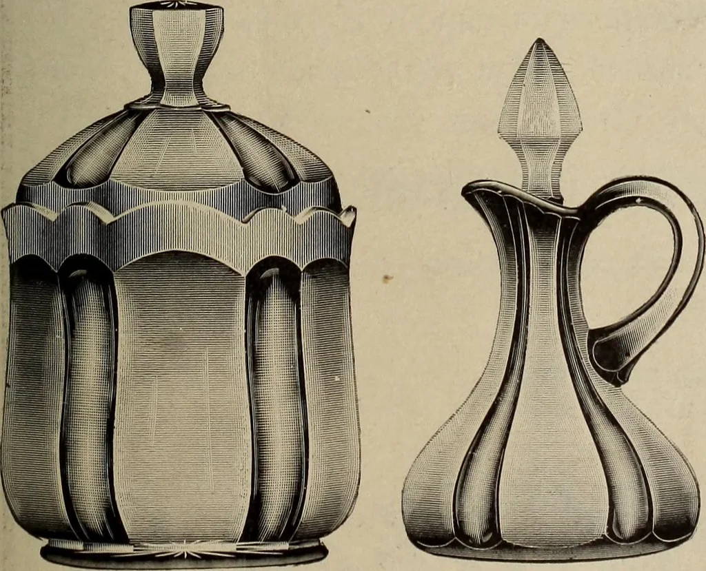 An illustration from Crockery & glass journal, 1875, leaf 114