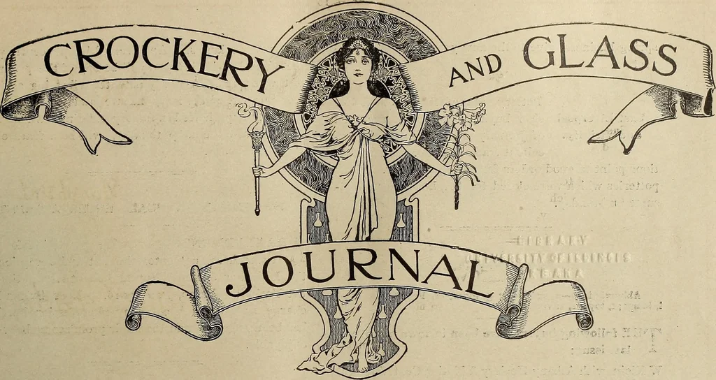 An illustration from Crockery & glass journal, 1875, leaf 12