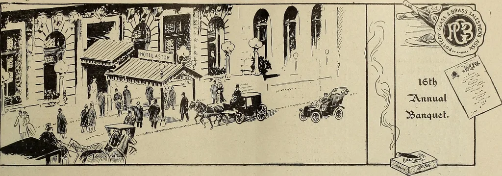 An illustration from Crockery & glass journal, 1875, leaf 14