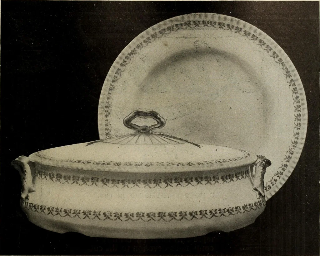 An illustration from Crockery & glass journal, 1875, leaf 140