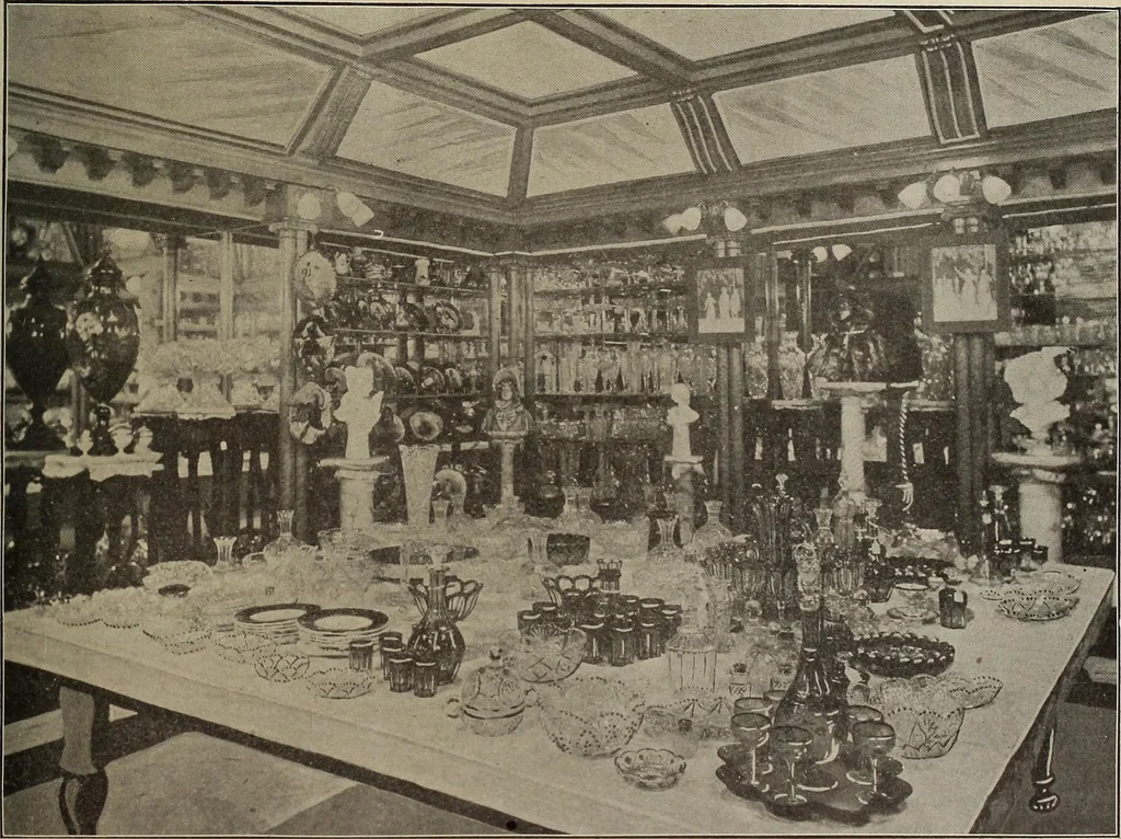 An illustration from Crockery & glass journal, 1875, leaf 328