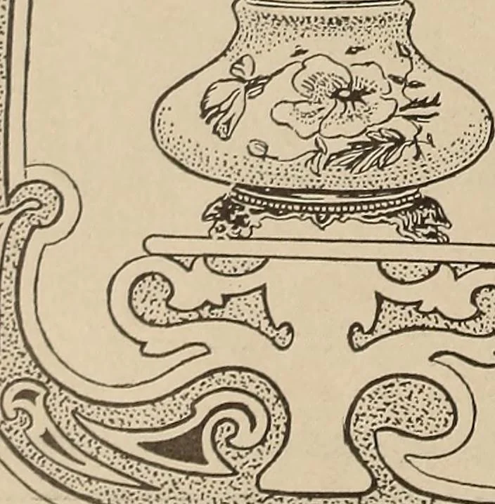 An illustration from Crockery & glass journal, 1875, leaf 35